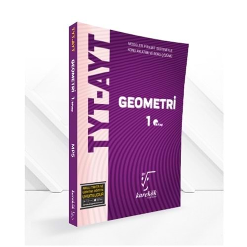 Karekök Yayınları TYT AYT Geometri Konu Anlatımı Soru Bankası 1. Kitap