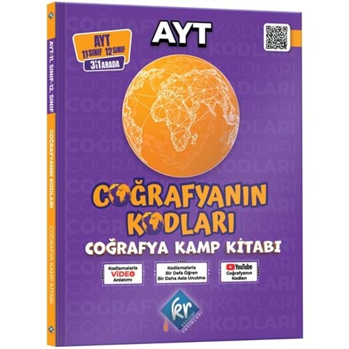 KR Akademi Yayınları AYT Coğrafyanın Kodları Kamp Kitabı